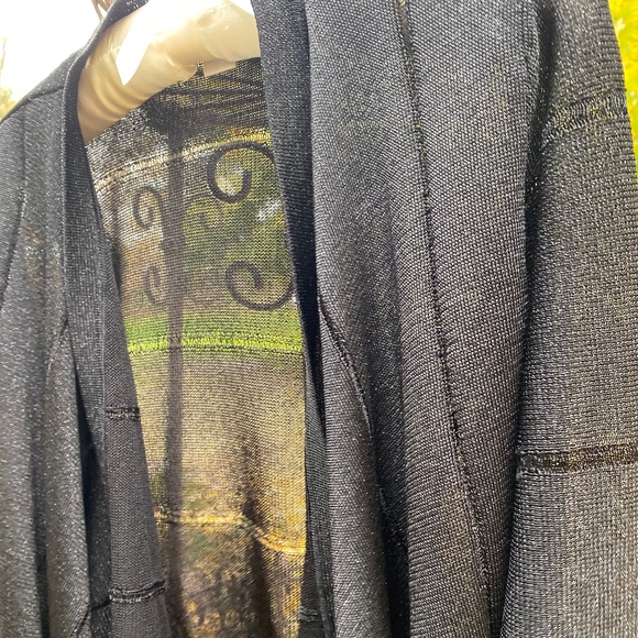 SHEER OPEN JACKET - Picture 5 of 6